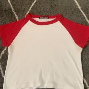 Brandy red Bella top
